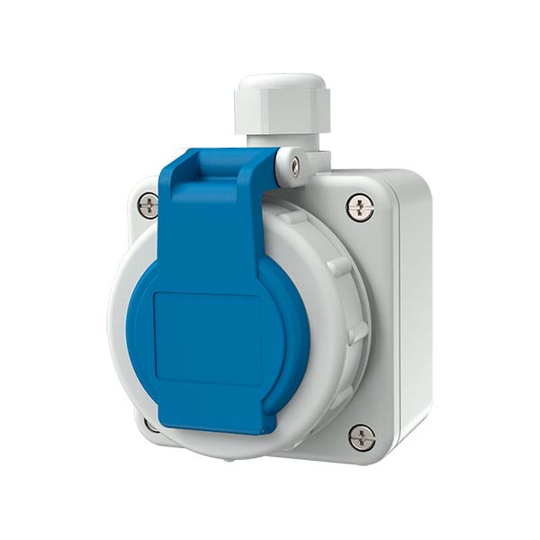 پریز ارت دار شوکو دیواری درب دار 