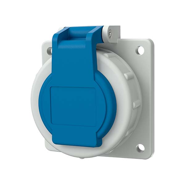 پریز ارت دار شوکو تابلویی درب دار IP68