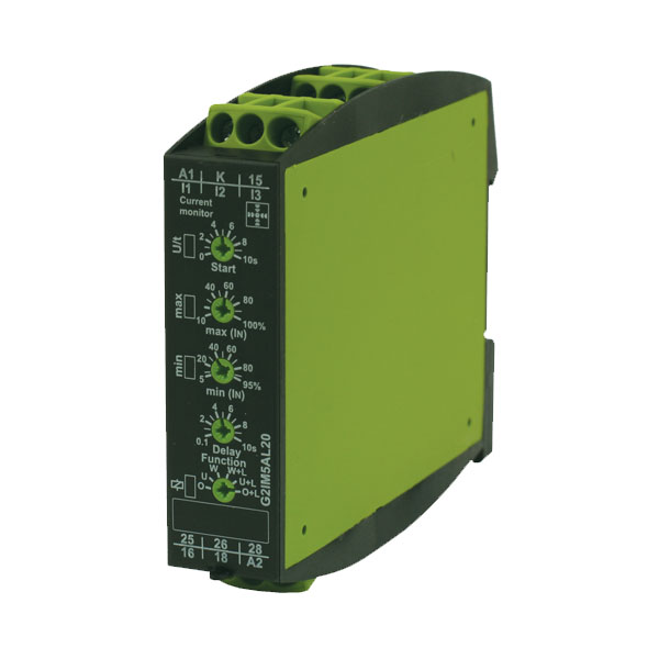 رله کنترل جریان تکفاز 5 آمپر، G2IM5AL20 24-240V